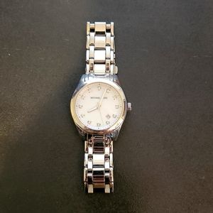 Michael Kors watch Silver with Pearl face